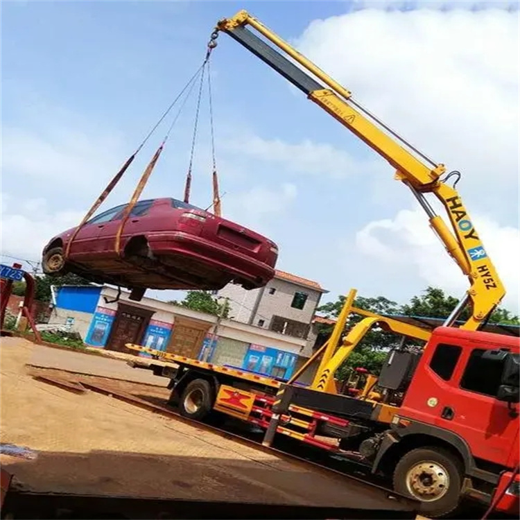 雅江吊车救援小汽车怎么吊